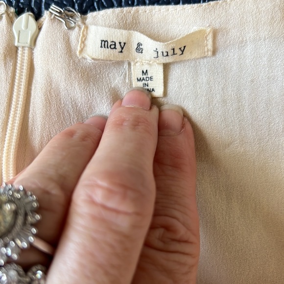 Sequin lined shorts stars and stripes great for Fourth of July size medium. - Picture 3 of 5
